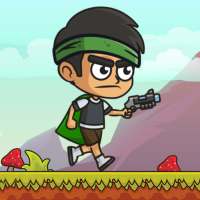 Shoot and run - Crazy Runner to collect coins