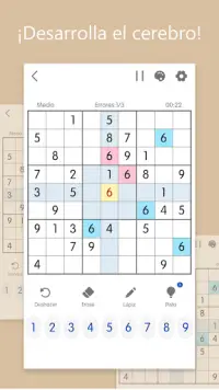Sudoku - Lógica Pensar Juegos Screen Shot 6
