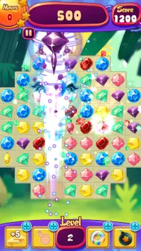 Jewel Clásico - Mejor King Diamond Match 3 Puzzle Screen Shot 0