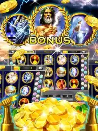 Zeus jackpot slots: Free Screen Shot 1