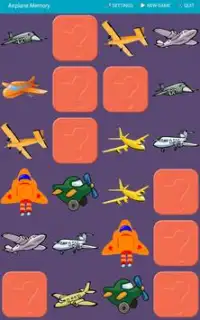 Airplane Memory Kids Screen Shot 2