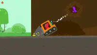 공룡 채굴기 2 - 아동용 트럭 시뮬레이터 게임 Screen Shot 2