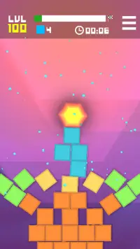 Hexagon Tower Balance Puzzles Screen Shot 1