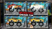 Monster Car Garage Fun Screen Shot 1