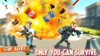 Gangstar City: batalla real Juegos de disparos Screen Shot 0