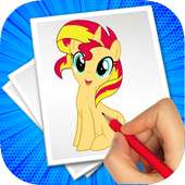 Pony coloring pages