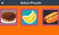 Food Puzzles For Kids Free Screen Shot 5