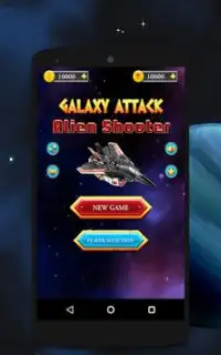 ataque de galáxia 2018 - atirador espacial Screen Shot 6