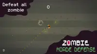Zombie Horde Defense: Easy Shooter Games Screen Shot 1