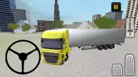 Lieferung LKW Fahrer 3D Screen Shot 0