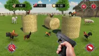 Frenzy Chicken Shooter 3D: Jogos de tiro com arma Screen Shot 6