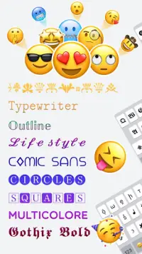 Fonts | emoji keyboard fonts Screen Shot 0