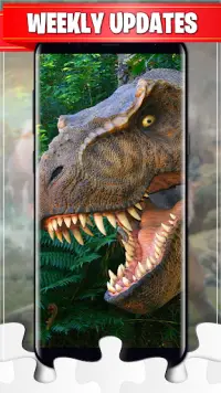 Dinosaur Puzzle Game Screen Shot 2