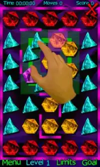 The Jewels Enigma - Puzzle Lógica com Gemas ! Screen Shot 0