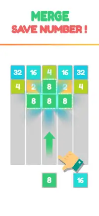 2048 Shoot and Merge: brick shooter, number puzzle Screen Shot 3