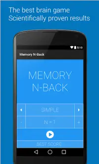 Memory Dual N-Back Screen Shot 0