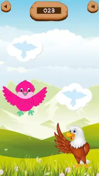 बच्चों के लिए मुफ्त में मेमोरी मैचिंग गेम - पक्षी Screen Shot 6