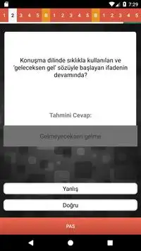 Bilgi Yarışması Screen Shot 1