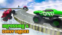 Grand Monster Truck Race : Impossible Tricky Stunt Screen Shot 6