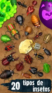 Hexapod jogo bicho matar formigas insetos baratas Screen Shot 0