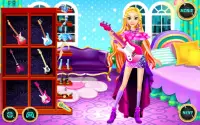 Dress up games for girls - Rock Star Party Screen Shot 2