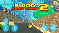 Blocky Fast Fury 2 Screen Shot 0