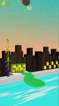 Stacking Stickman Color - Stack And Jump Screen Shot 3
