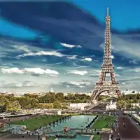 Париж Логическая Игра Пазл Screen Shot 4