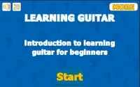 Learn Guitar Intro Screen Shot 0
