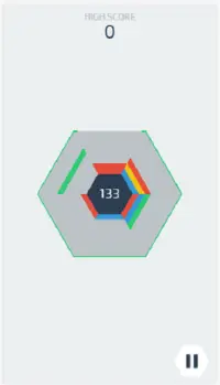 Игра Hexagon оффлайн Screen Shot 0