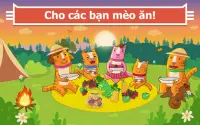 Cats Pets Picnic! Game Giáo Dục & Trò Chơi Cho Bé! Screen Shot 10