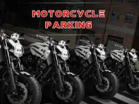 Motorcycle spellen parking 3d Screen Shot 0