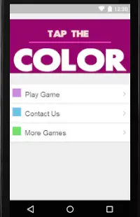 Tap Collor Game Screen Shot 0