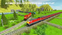 Long European Train Driving New Train Free Game Screen Shot 8