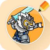 Draw Drawings Minifigures of Lego Legends of Chima