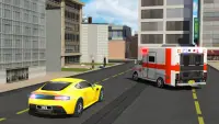 Ambulance Rescue Simulator Screen Shot 5