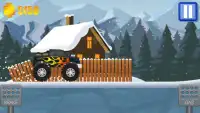 Kids car: Snow racing Screen Shot 1