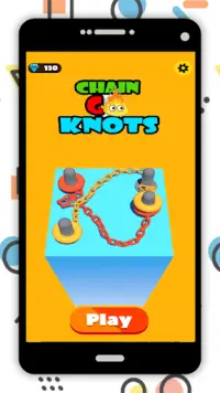 Chain Go Knots 3D - New 2020 Screen Shot 0