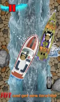 Hit it Turbo Boat River Racing Screen Shot 7