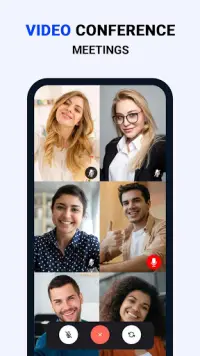 Free Cloud Meetings - High Quality Video Calls Screen Shot 2