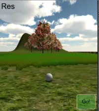 Amazing Golf 3d game Screen Shot 1