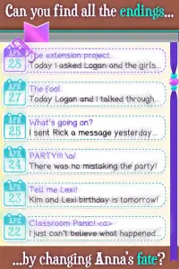 Dear Diary: Teen Story Game Screen Shot 3