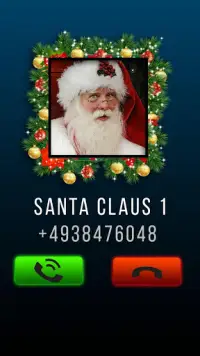 Fake Call Santa Joke Screen Shot 1