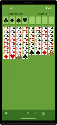 FreeCell Screen Shot 2