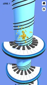 Helix Piano Tiles: Music Ball Jump Screen Shot 1