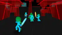 Stickman Multiplayer: Neon Warriors io Screen Shot 4