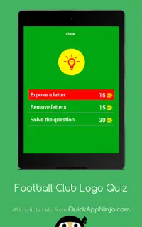 Football Club Logo Quiz Screen Shot 10