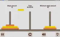 Tower of Hanoi. Ancient puzzle Screen Shot 2