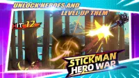 Stickman Hero war(バッターヒーロー戦争) Screen Shot 2