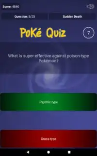 Quiz for Pokemon - I generation Screen Shot 13